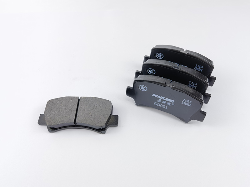 Premium Semi-metallic Material Brake pads2